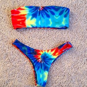 Zaful Tye Dye Bikini